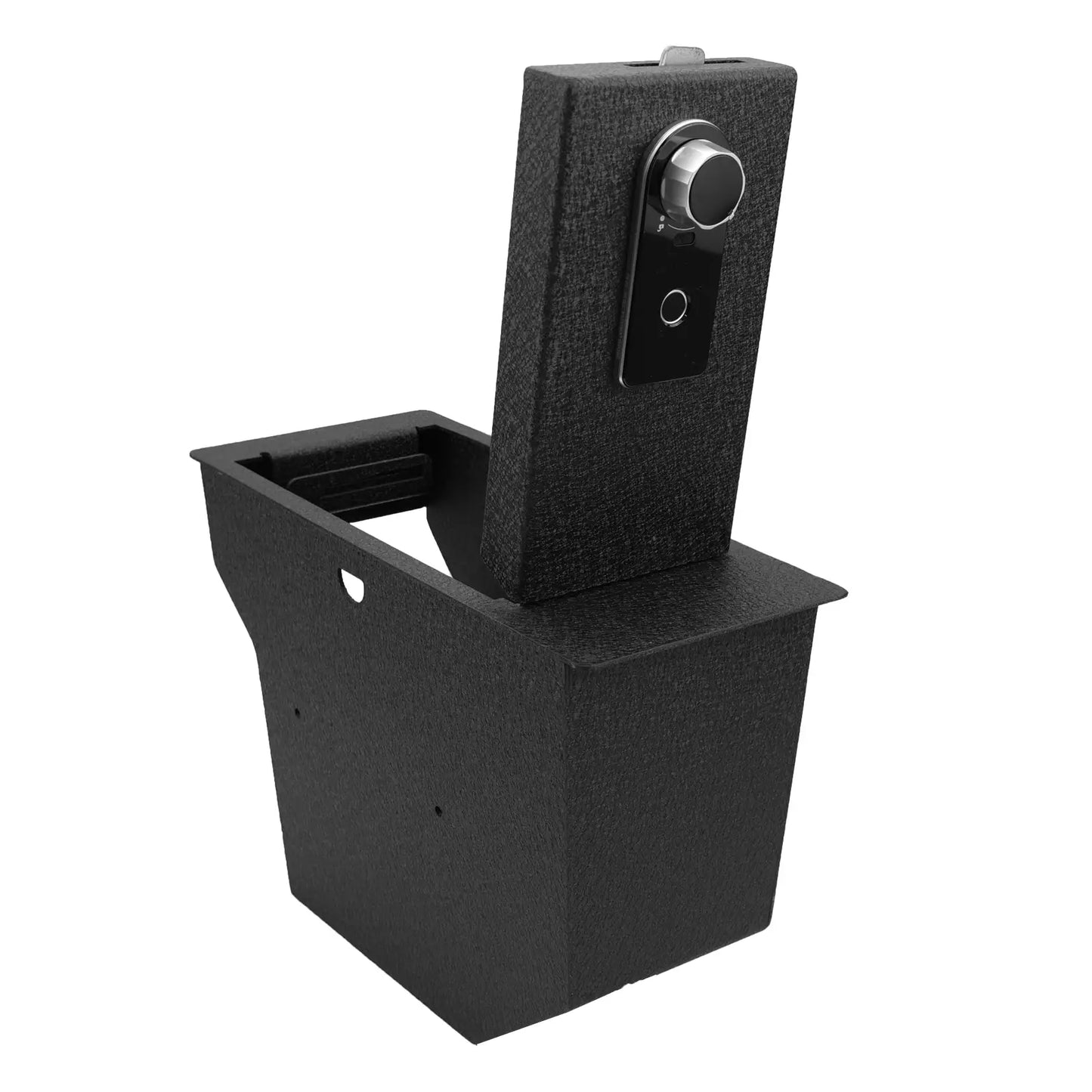 Console Safe Vault for 2024-2026 Chevrolet Blazer EV (Fingerprint Lock with Key)