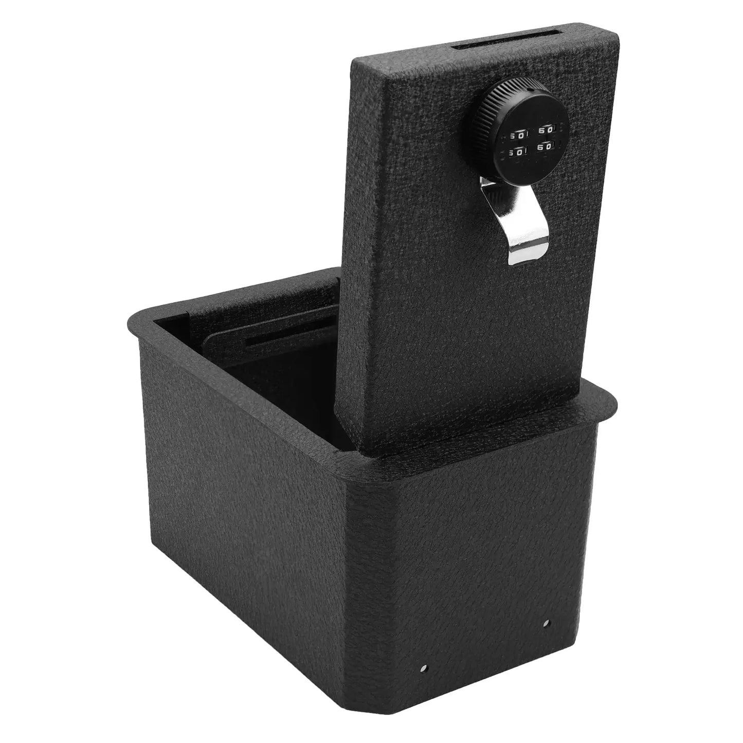 Console Safe Vault for 2025-2026 Infiniti QX80 (4-Digit Combo Lock)