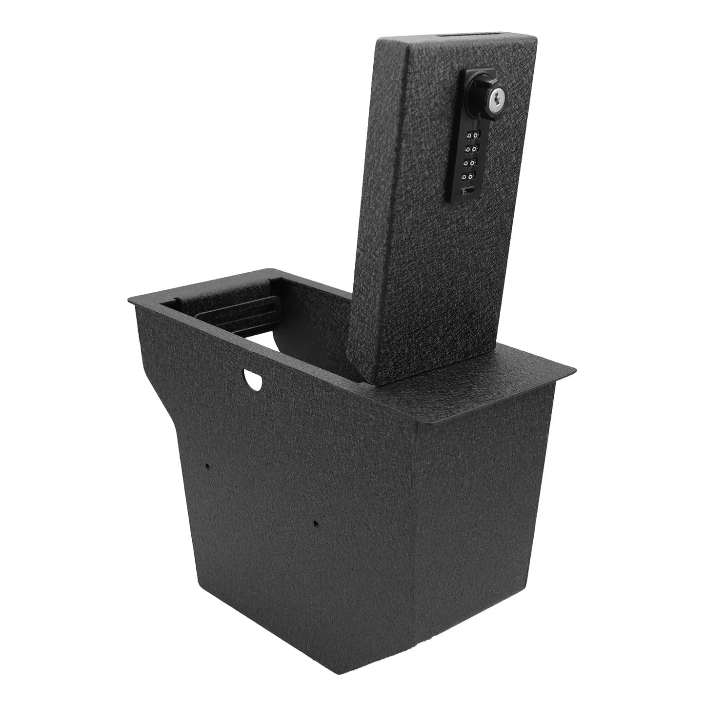 Console Safe Vault for 2024-2026 Chevrolet Blazer EV (4 Digit Combo Lock with Key)