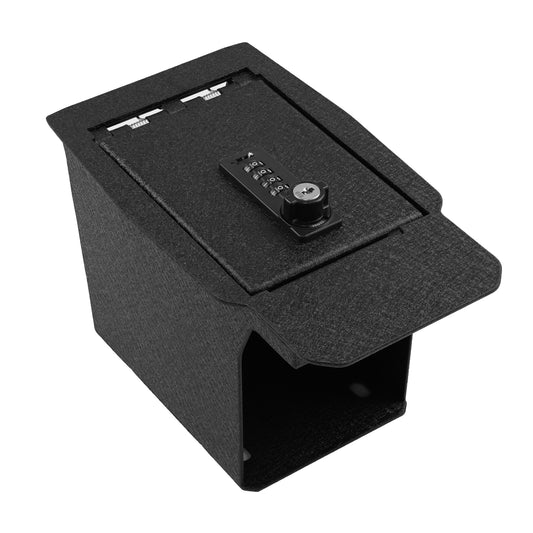 Console Safe Vault for 2018-2025 Mazda CX-5 (4 Digit Combo Lock with Key)