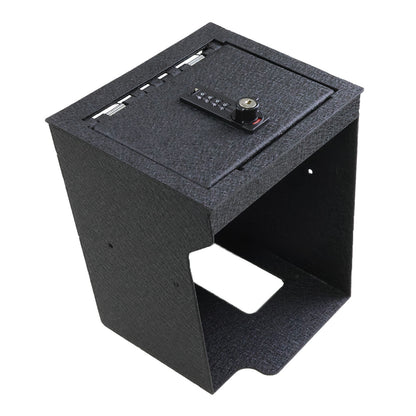 Console Safe Vault for 2020-2025 Ford Explorer (4 Digit Combo Lock with Key)