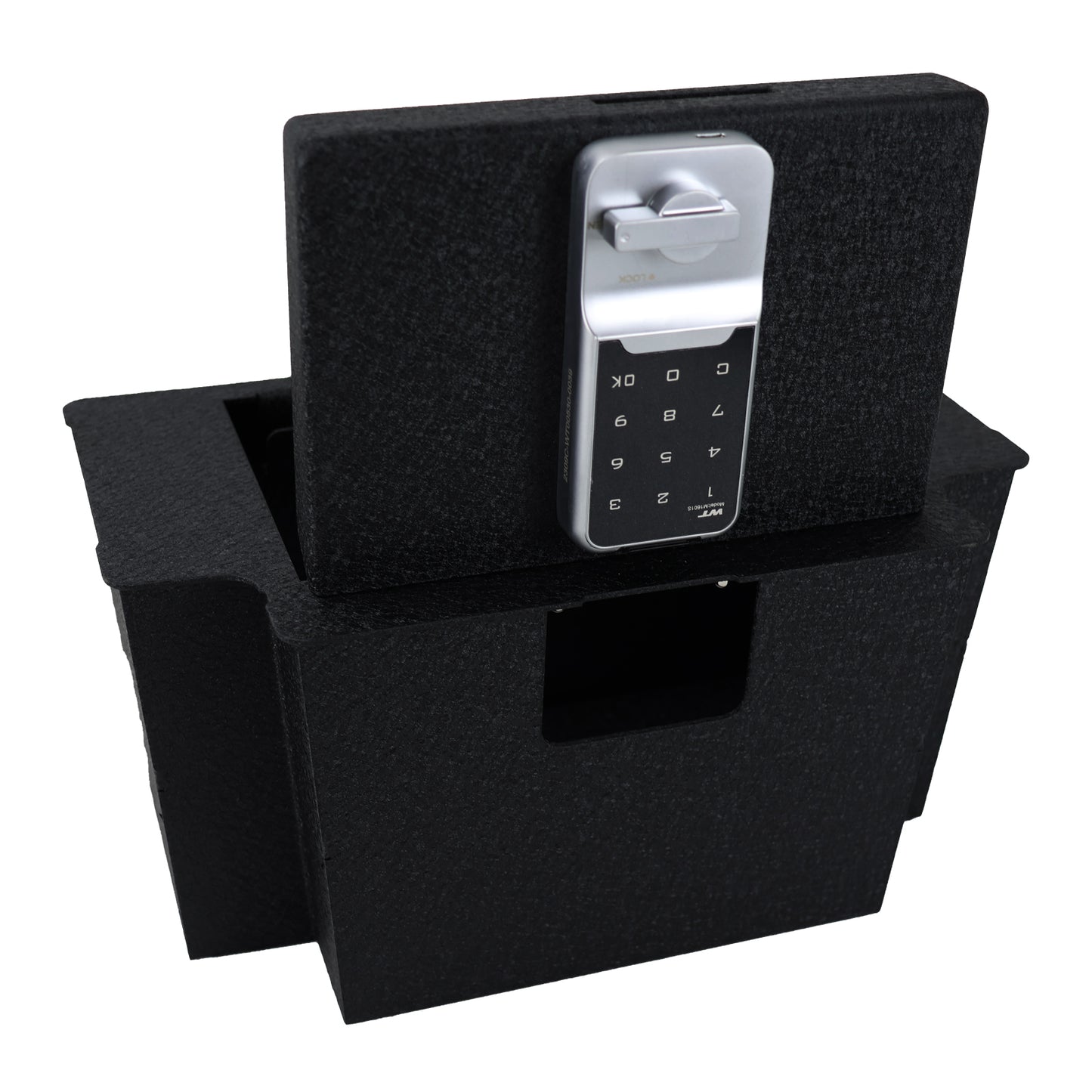 Console Safe Vault for Chevrolet Silverado 2023-2025 (Electronic Keypad Lock)
