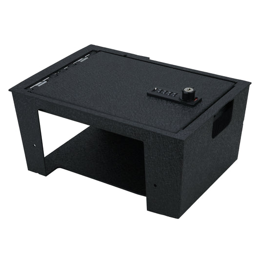 Console Safe Vault for 2019-2025 Lincoln Aviator (4 Digit Combo Lock with Key)