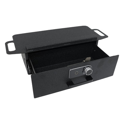 Underseat Console Safe Vault for 2024-2025 Tesla Cybertruck (Fingerprint Lock with Key)