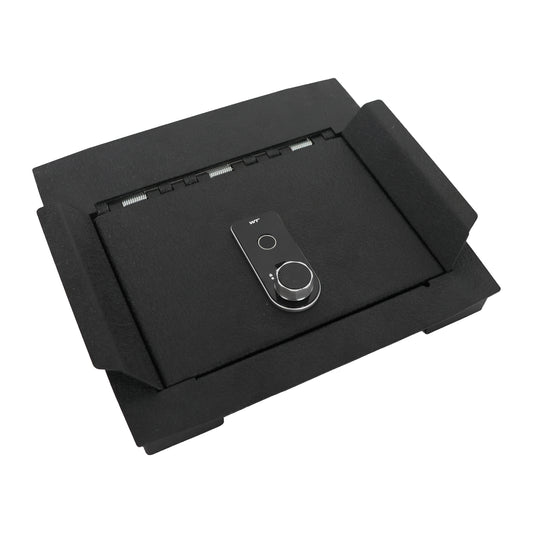 Console Safe Vault for 2023-2025 Ford F250 Super Duty (Fingerprint Lock with Key)