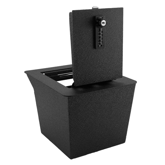 Pro Console Gun Safe Vault for 2024 Honda Ridgeline (4 Digit Combo Lock with Key)