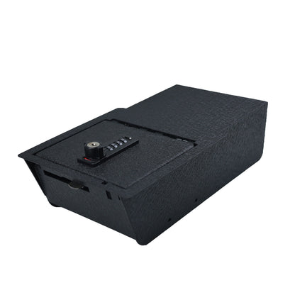 Console Gun Safe Vault for 2021-2024 Tesla Model Y (4 Digit Combo Lock with Key)