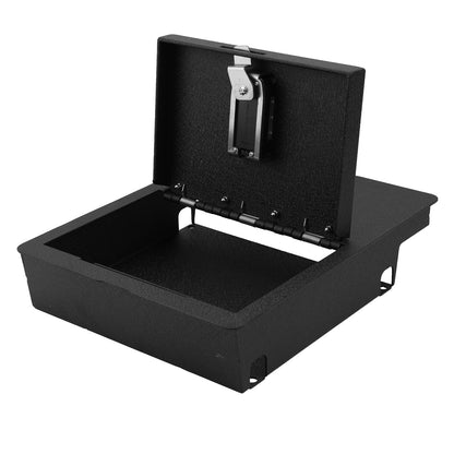 Underseat Console Safe Vault for 2009-2018 Dodge Ram 1500 (Fingerprint Lock with Key)