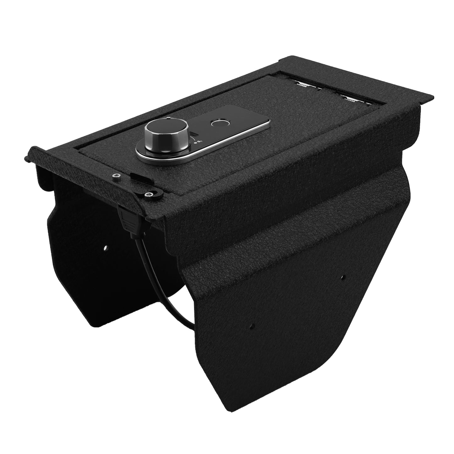 Console Safe Vault for 2026+ Benz G-Wagon (Fingerprint Lock with Key)