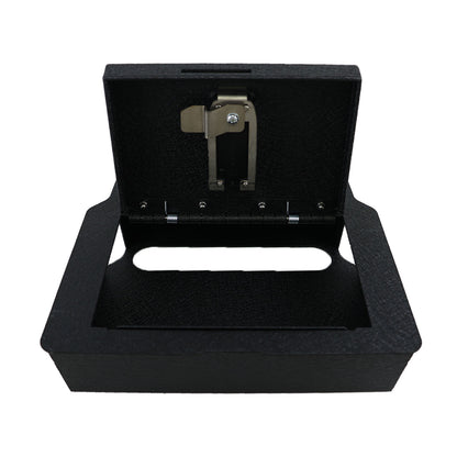 Underseat Console Safe Vault for 2020-2024 Dodge Ram 1500/2500/3500 (Fingerprint Lock with Key)