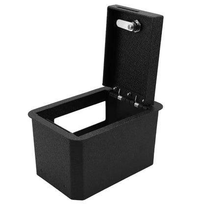 Console Safe Vault for 2025-2026 Infiniti QX80 (4-Digit Combo Lock)