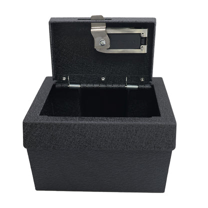 Console Safe Vault for 2024-2025 Chevrolet Silverado EV and GMC Sierra EV (Fingerprint Lock with Key)