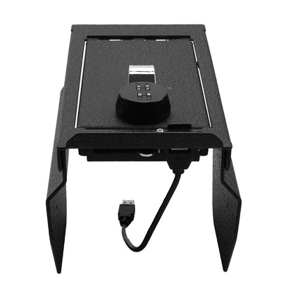 Console Safe Vault for 2026+ Benz G-Wagon (4-Digit Combo Lock)
