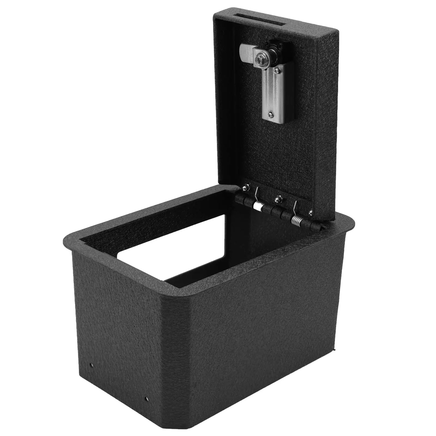 Console Safe Vault for 2025-2026 Infiniti QX80 (4 Digit Combo Lock with Key)