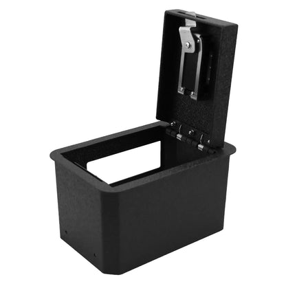 Console Safe Vault for 2025-2026 Infiniti QX80 (Fingerprint Lock with Key)