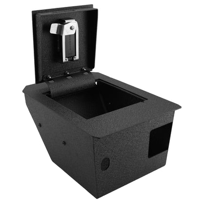 Pro Console Gun Safe Vault for 2024-2025 Tesla Cybertruck (Fingerprint Lock with Key)