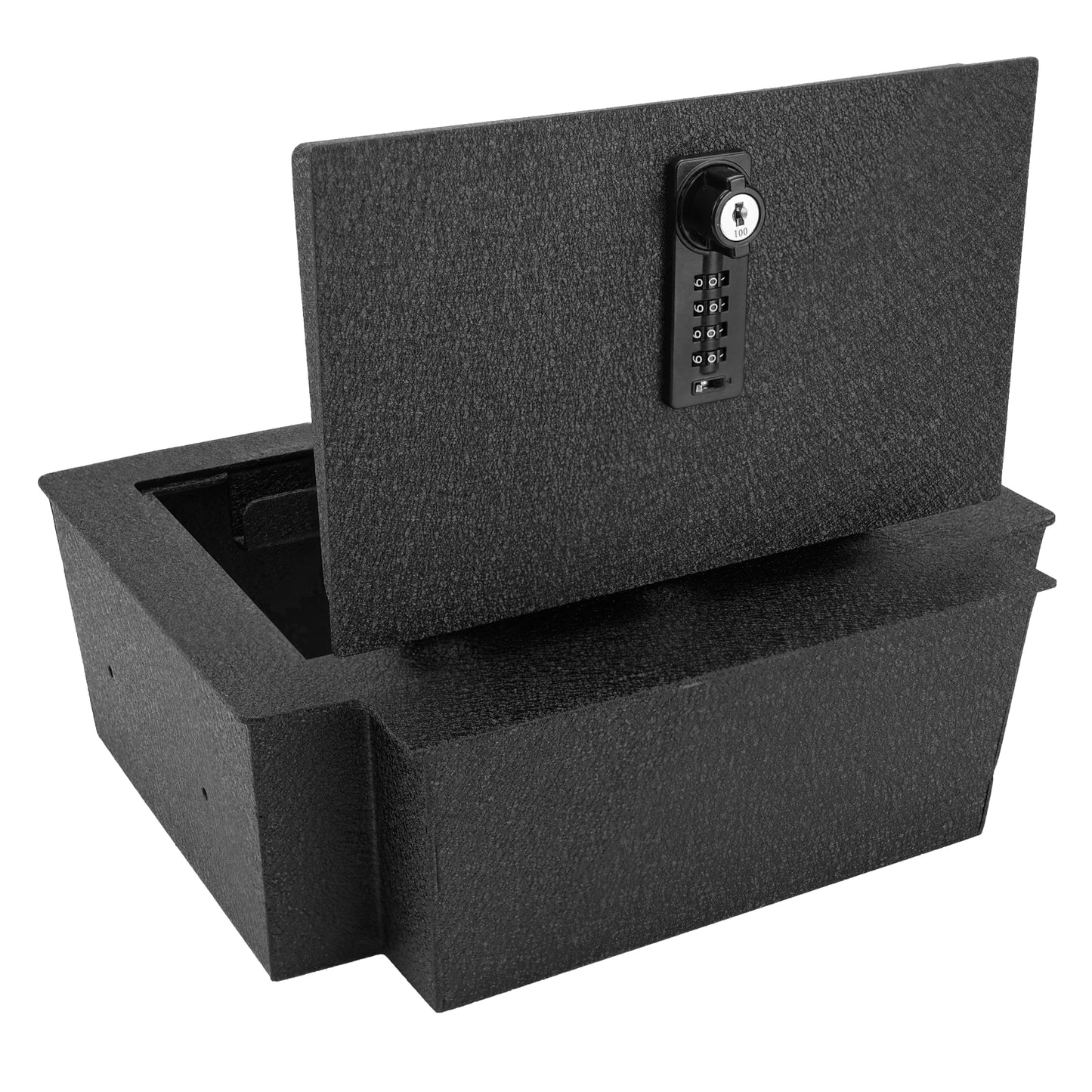 Pro Console Safe Vault for 2021-2025 Chevrolet Tahoe Sliding (4 Digit Combo Lock with Key)
