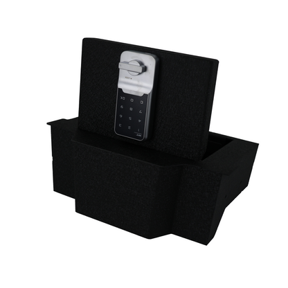 Console Safe Vault for 2019-2025 Dodge Ram 1500/2500/3500 Laramie (Electronic Keypad Lock)