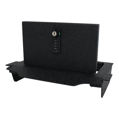 Console Safe Vault for 2022-2025 Dodge Ram Rebel GT (4 Digit Combo Lock with Key)