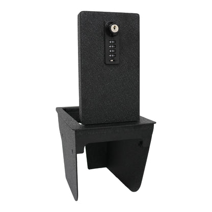 Console Safe Vault for 2020-2025 Ford Escape (4 Digit Combo Lock with Key)
