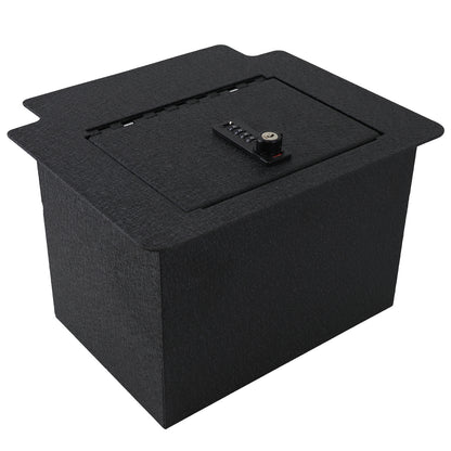 Console Safe Vault for 2021-2025 Chevrolet Suburban (4 Digit Combo Lock with Key)
