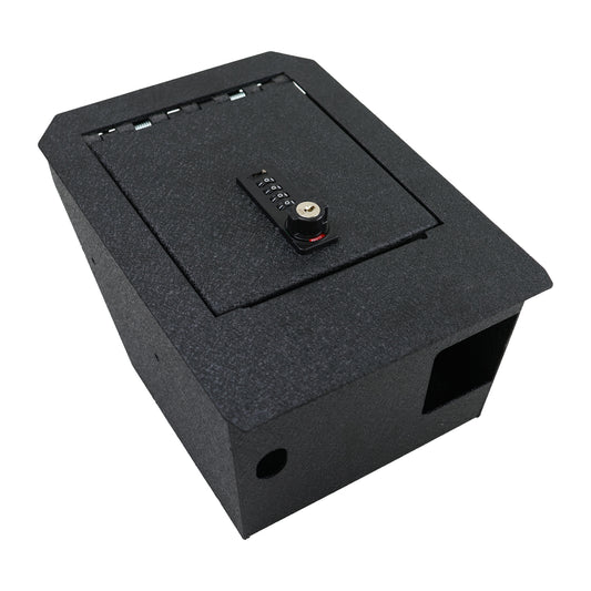 Console Gun Safe Vault for 2024-2025 Tesla Cybertruck (4 Digit Combo Lock with Key)