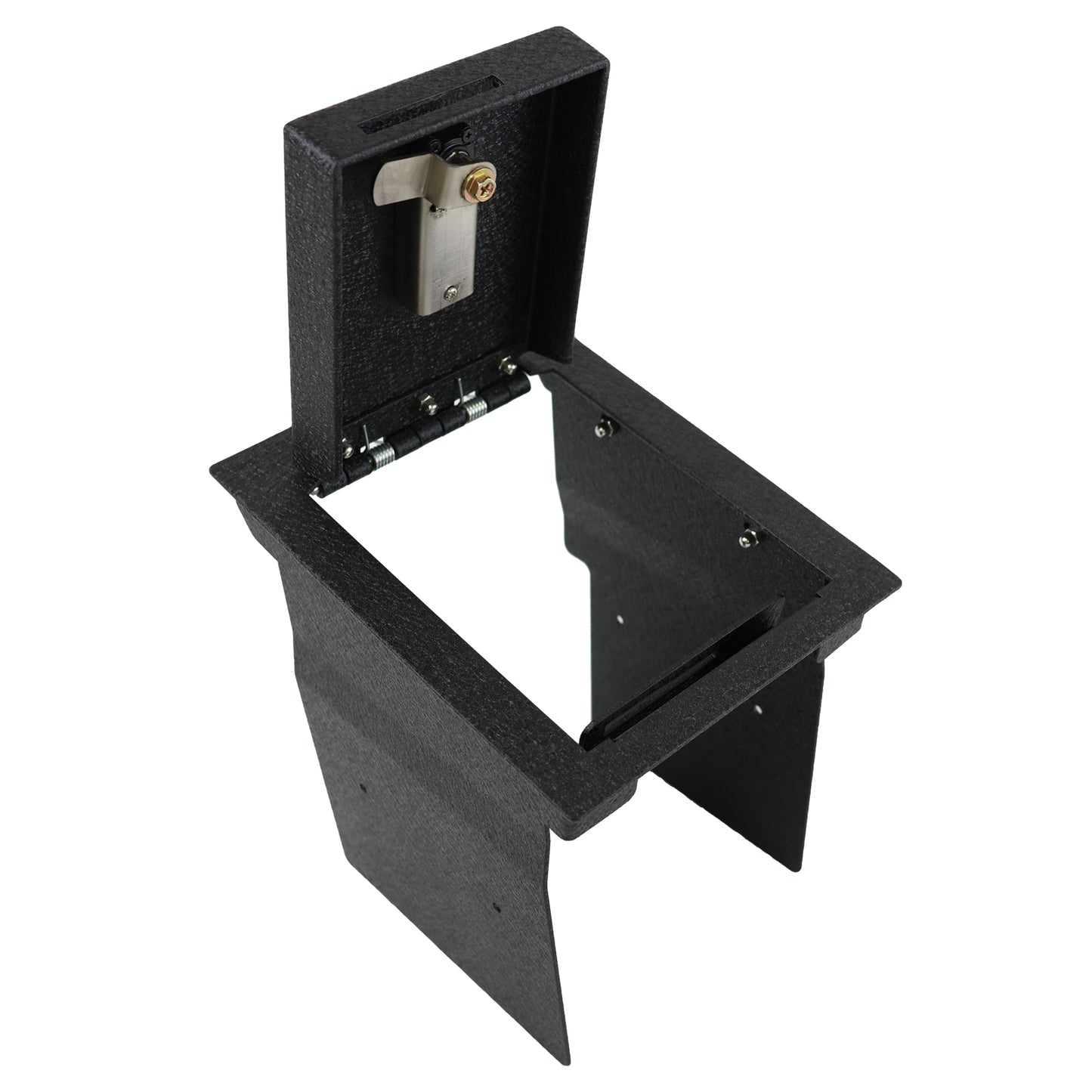 Console Safe Vault for 2013-2019 Ford Explorer (4 Digit Combo Lock with Key)
