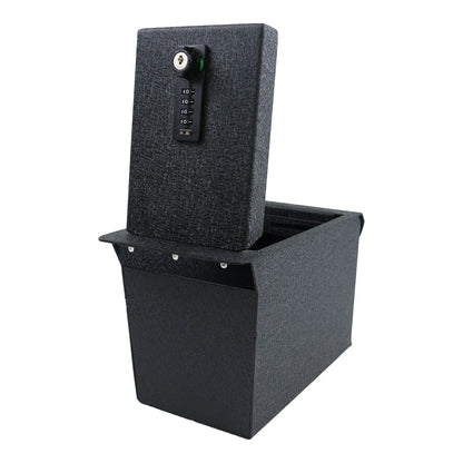Console Safe Vault for 2018-2024 Toyota Camry (4 Digit Combo Lock with Key)