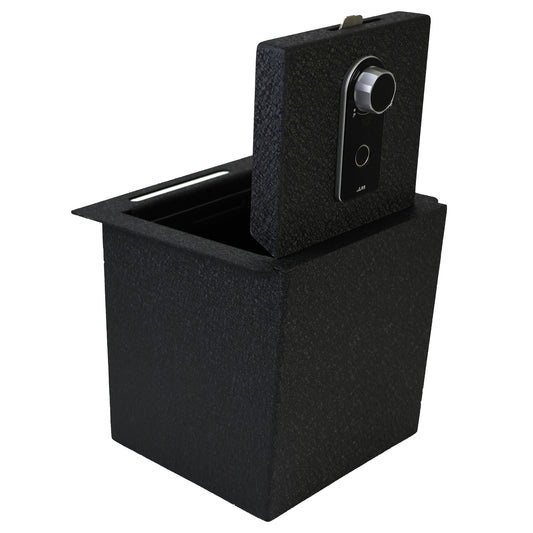 Console Gun Safe Vault for Toyota Tacoma 2016-2023 (Fingerprint Lock with Key)