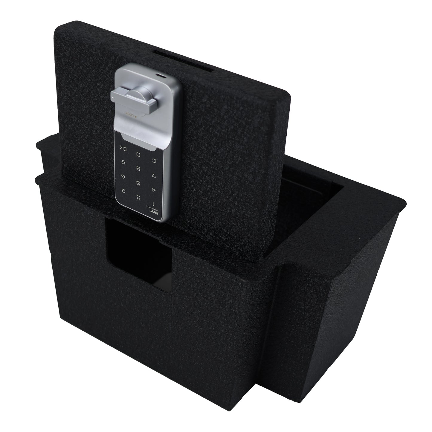Console Safe Vault for Chevrolet Silverado 2023-2025 (Electronic Keypad Lock)