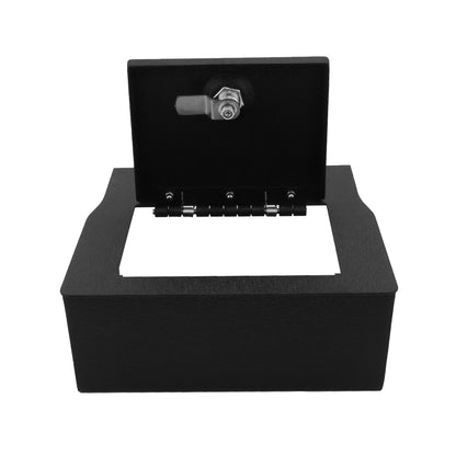Console Safe Vault for 2015-2020 Ford F150 40/20/40 Bench Seat Fold Down Armrest (Triple Lock)