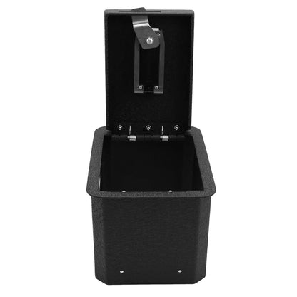 Console Safe Vault for 2025-2026 Infiniti QX80 (Fingerprint Lock with Key)