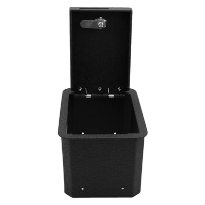Console Safe Vault for 2025-2026 Infiniti QX80 (4-Digit Combo Lock)