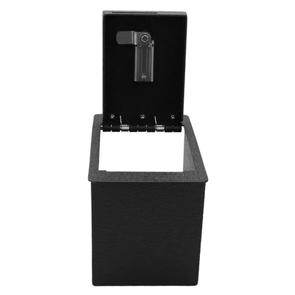 Console Safe Vault for 2022-2026 Honda Civic Incompatible with Si version (4 Digit Combo Lock with Key)
