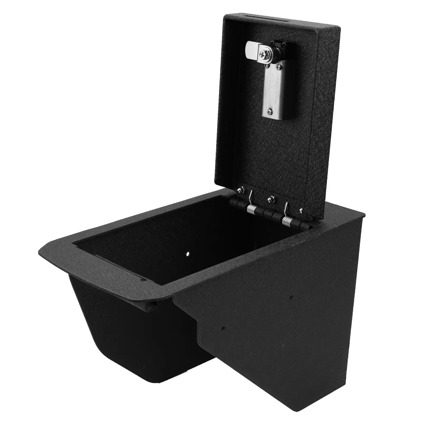 Console Safe Vault for 2022-2026 Infiniti QX60 (4 Digit Combo Lock with Key)