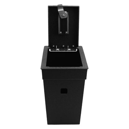Console Safe Vault for 2017-2024 Nissan Murano (Fingerprint Lock with Key)