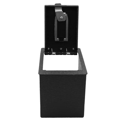 Console Safe Vault for 2022-2026 Honda Civic Incompatible with Si version (Fingerprint Lock with Key)
