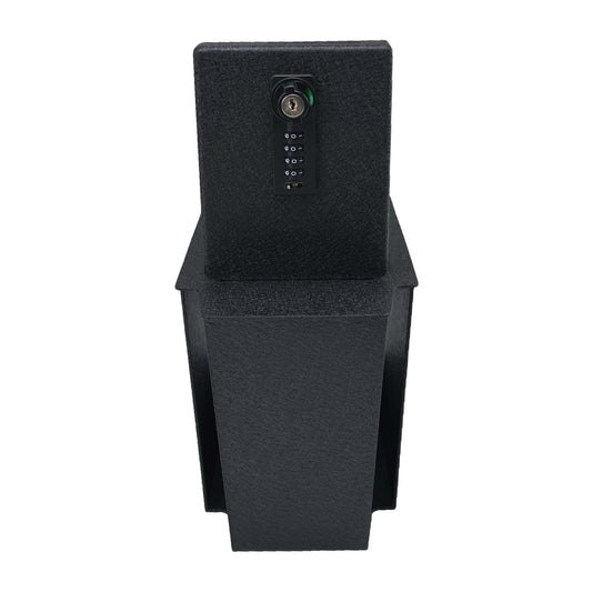Console Gun Safe Vault for 2019-2025 Chevrolet Blazer (4 Digit Combo Lock with Key)