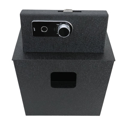 Rear Center Console Safe Vault for 2018-2024 Lincoln Navigator (Fingerprint Lock with Key)