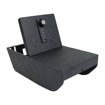 Console Gun Safe Vault for 2024-2025 Tesla Model 3 (4 Digit Combo Lock with Key)