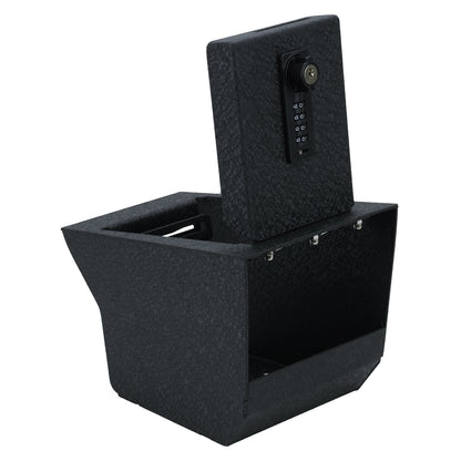 Console Safe Vault for 2019-2025 BMW X5 (4 Digit Combo Lock with Key)