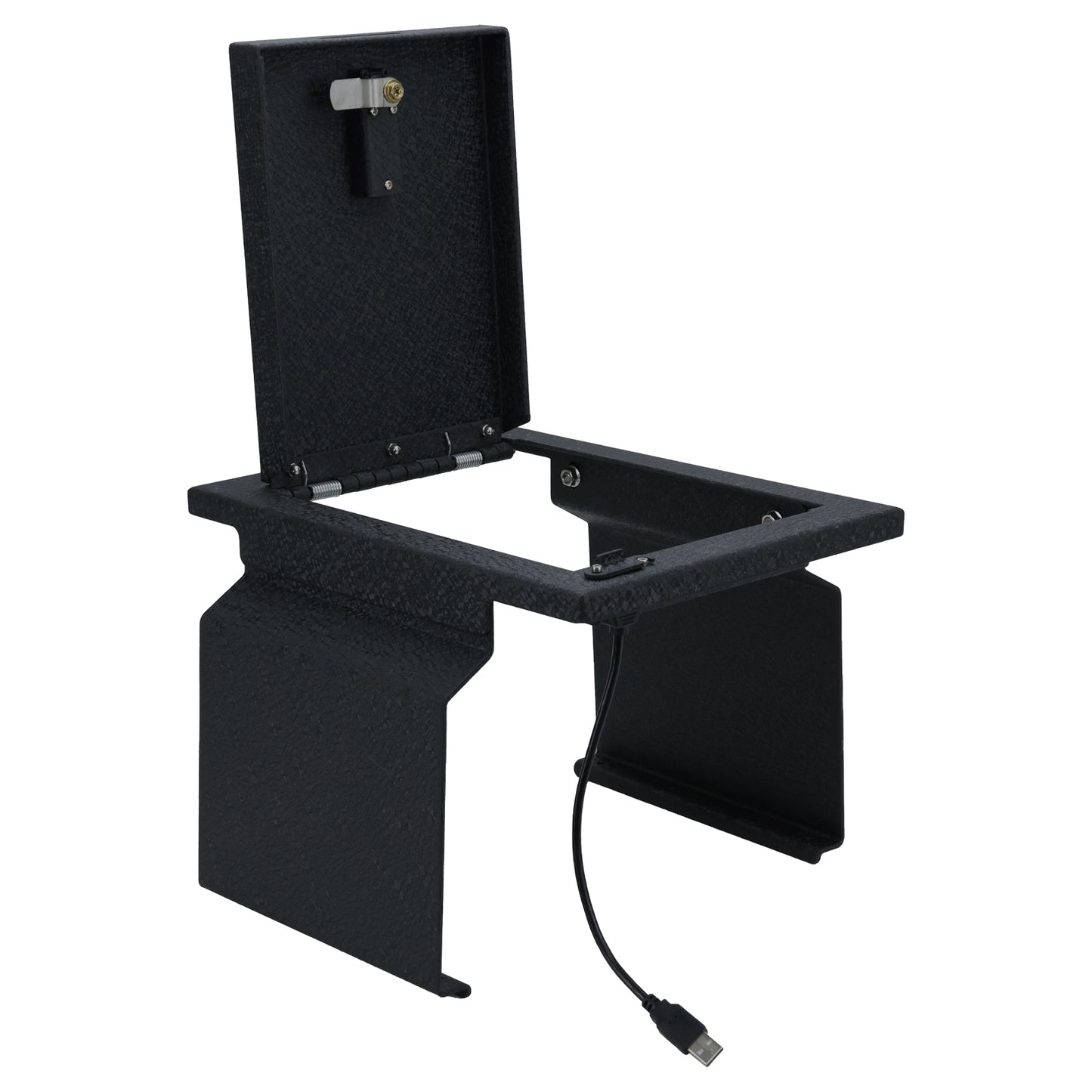 Console Safe Vault for Ford F150 2012-2014 (4 Digit Combo Lock with Key)