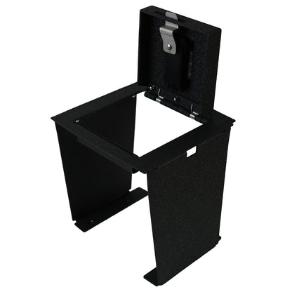 Console Safe Vault for 2021-2024 Ford Bronco (Fingerprint Lock with Key)