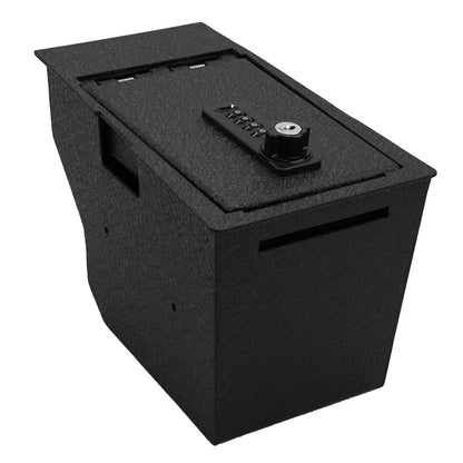 Console Safe Vault for 2020-2026 Cadillac XT5/XT6 (4 Digit Combo Lock with Key)