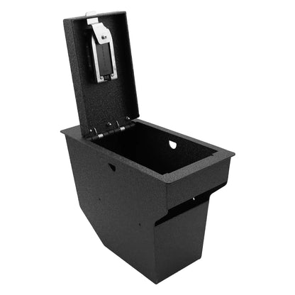 Console Safe Vault for 2024-2026 Chevrolet Blazer EV (Fingerprint Lock with Key)