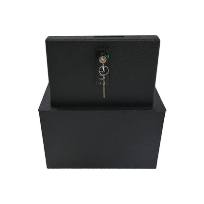 Console Gun Safe Vault for 2021-2024 Cadillac Escalade (4 Digit Combo Lock with Key)
