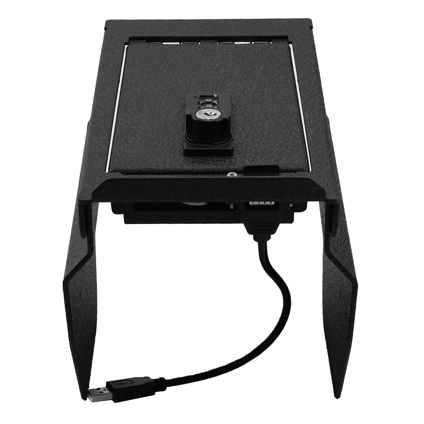 Console Safe Vault for 2026+ Benz G-Wagon (4 Digit Combo Lock with Key)