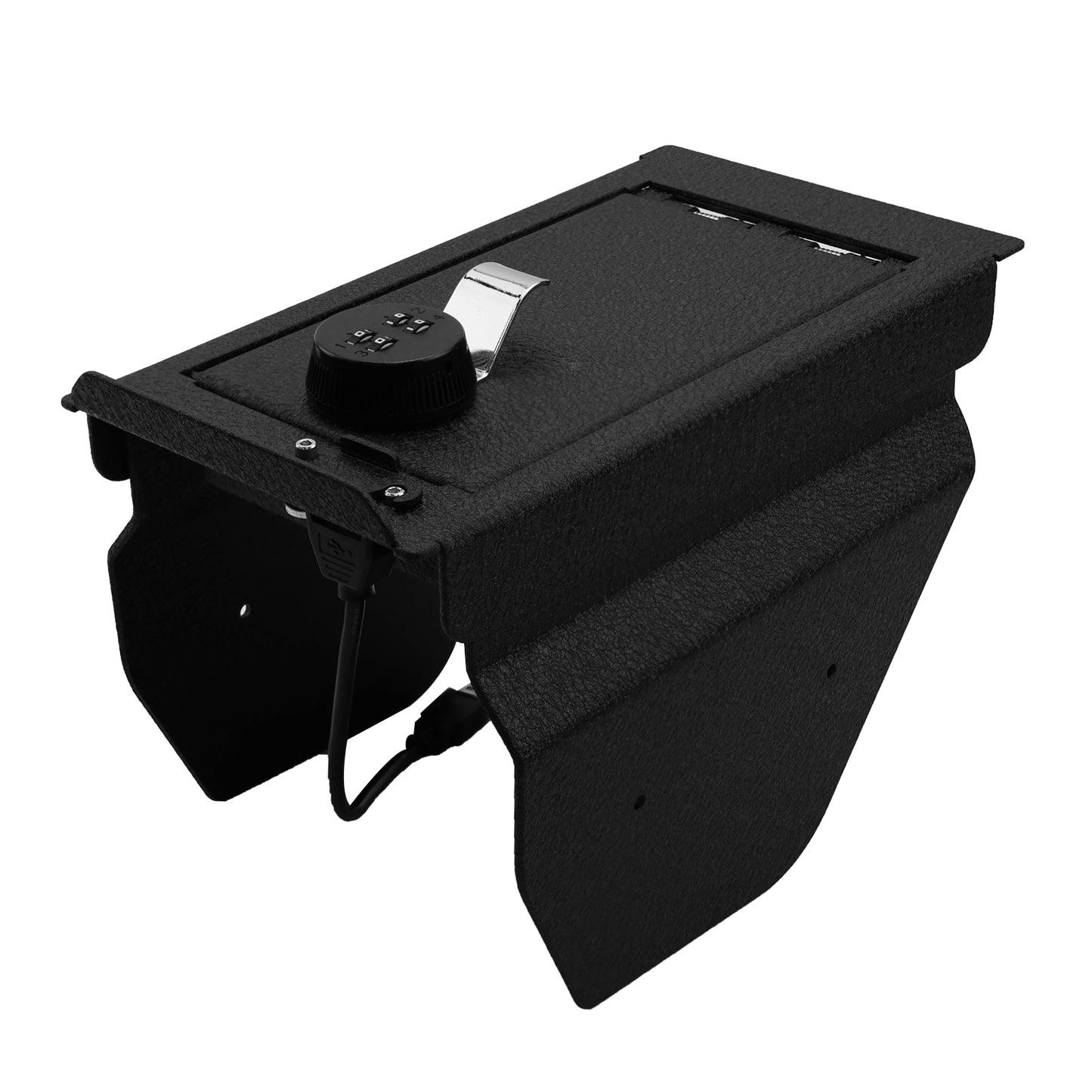 Console Safe Vault for 2026+ Benz G-Wagon (4-Digit Combo Lock)