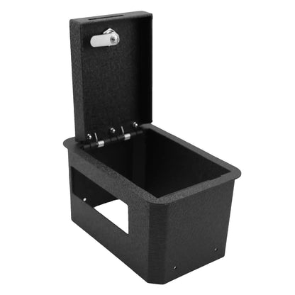 Console Safe Vault for 2025-2026 Infiniti QX80 (4-Digit Combo Lock)