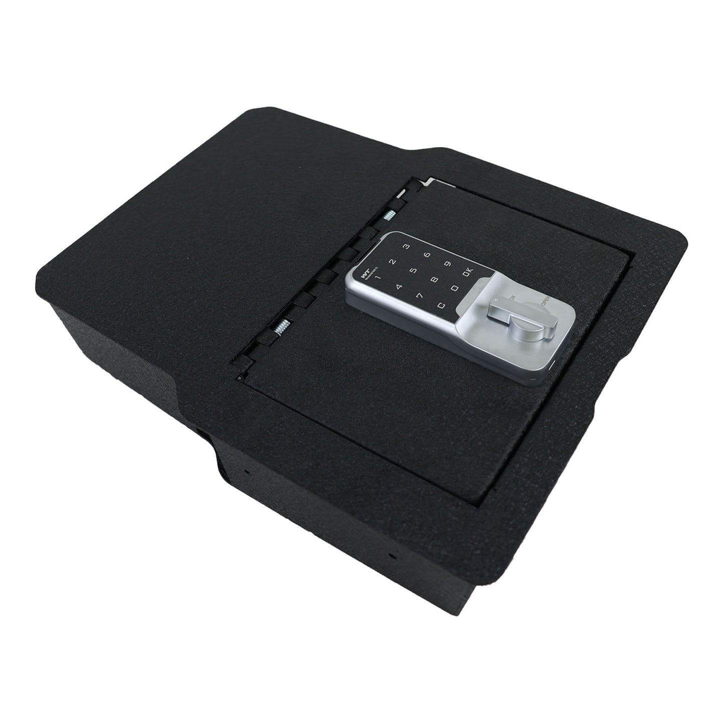 Underseat Console Safe Vault for 2020-2024 Dodge Ram 1500/2500/3500 (Electronic Keypad Lock)